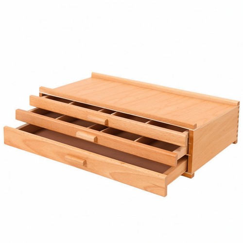 Holzbox mit schubladen - holzbox,